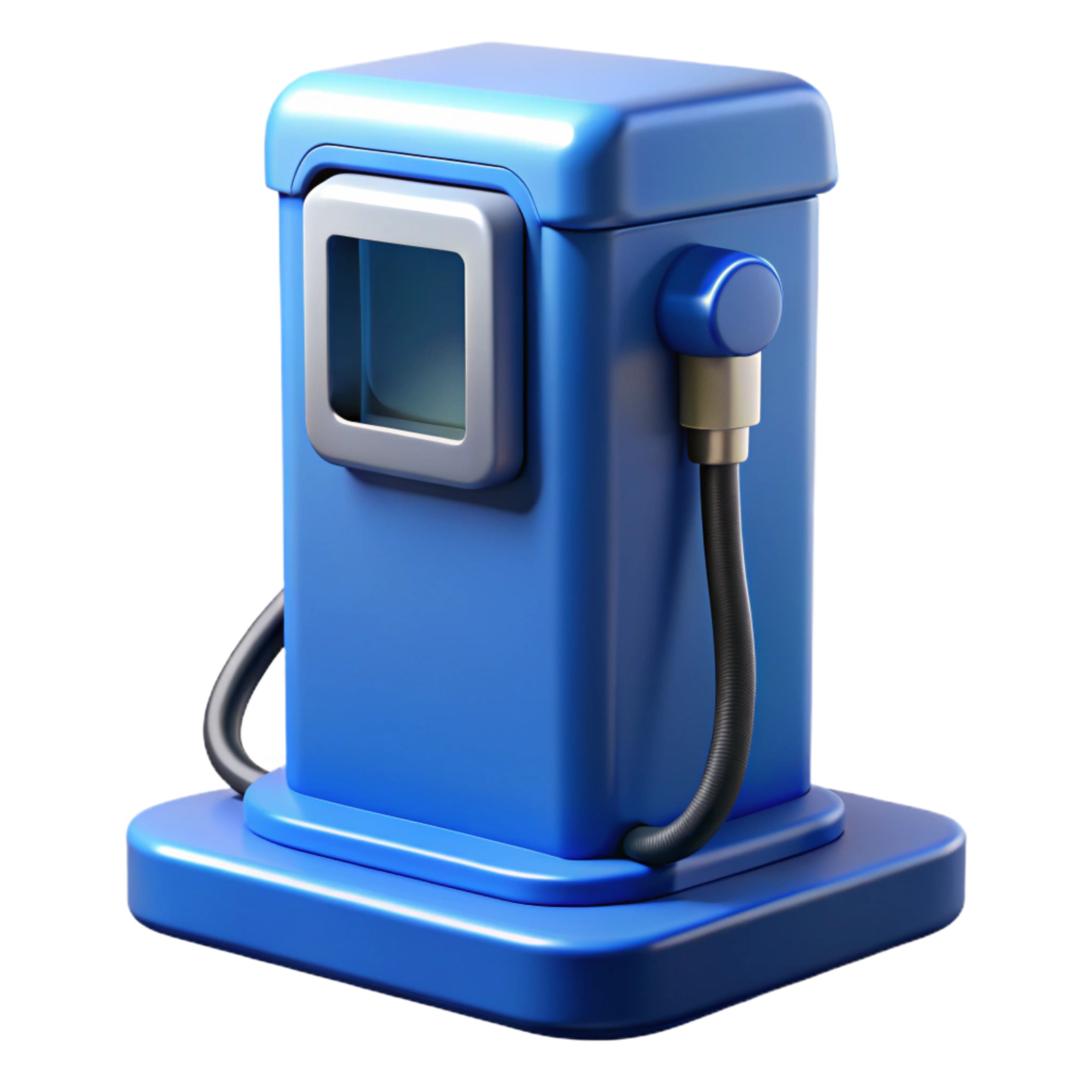 vecteezy wonderful abstract blue charging station side view cutout 57894418