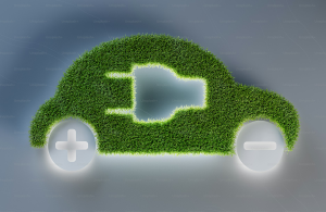 EV charging and home energy illustration